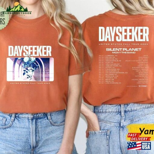 Dayseeker Fall Tour 2023 Shirt Band Fan Concert Classic Hoodie