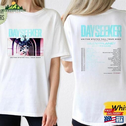 Dayseeker Fall Tour 2023 Shirt Band Fan Concert Classic Hoodie