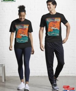 Dead American Rock Band T-Shirt Classic Shirt Bear Surfing Amp Company Active Sweatshirt Hoodie