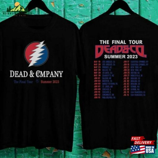 Dead And Company Summer Tour 2023 Music Shirt Band Unisex Sweatshirt Hoodie