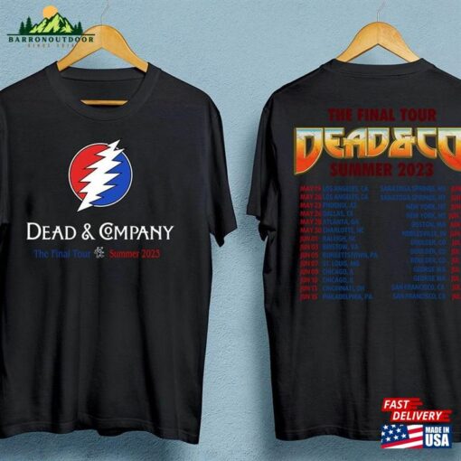 Dead And Company The Final Summer Tour Shirt Co 2023 Lovers T-Shirt Unisex