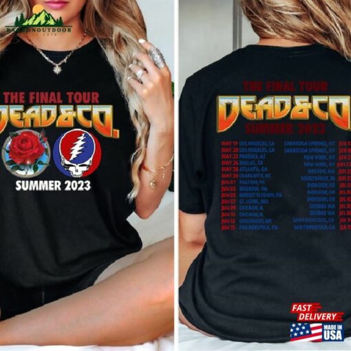 Dead And Company The Final Summer Tour Tshirt Co 2023 Fan Lovers Classic Unisex