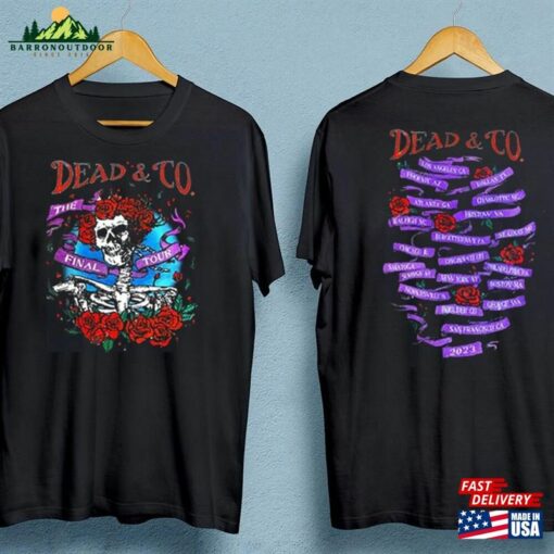 Dead And Company The Final Summer Tour Tshirt Co 2023 Fan Lovers Shirt Classic T-Shirt