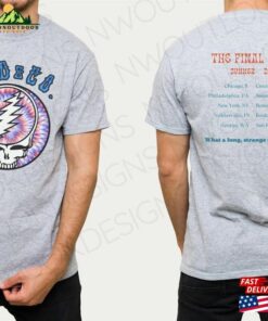 Dead Co Final Tour 2023 Tie Dye Skull T Shirt Unisex Sweatshirt 3