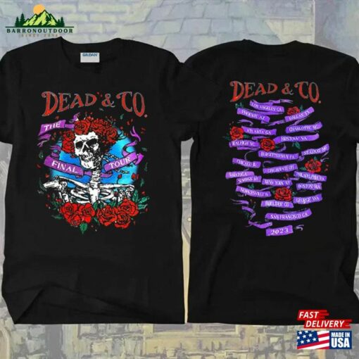 Dead Co Merchandise The Final Tour 2023 T-Shirt And Company Summer Shirt Sweatshirt