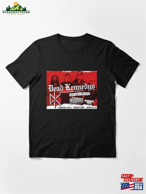 Dead Kennedys 2022 Tour Essential T-Shirt Unisex