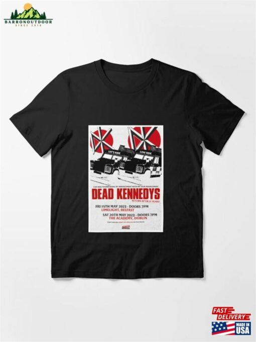 Dead Kennedys 2022 Tour Graphic Art Essential T-Shirt Sweatshirt Classic