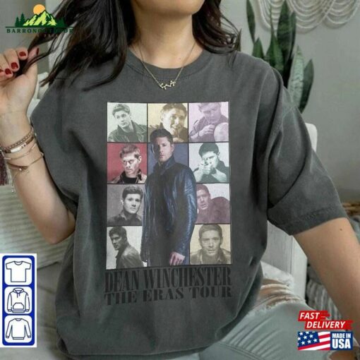 Dean Winchester Music Shirt The Eras Tour New T-Shirt 2023 Ticket Album Png Sweatshirt Hoodie Classic