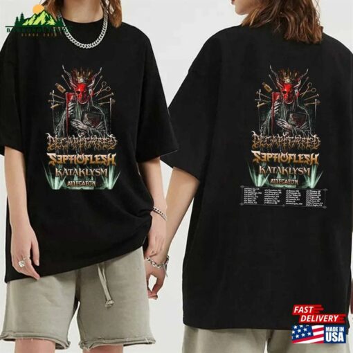 Decapitated And Septicflesh 2024 Tour Shirt Fan Concert Unisex T-Shirt