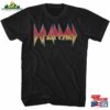 Def Leppard Classic Logo Black Adult T-Shirt Sweatshirt