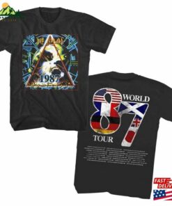 Def Leppard Hysteria World Tour 1987 Adult T-Shirt Sweatshirt