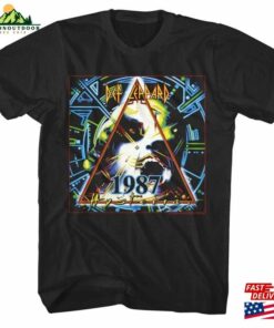 Def Leppard Hysteria World Tour 1987 Adult T Shirt Sweatshirt 4