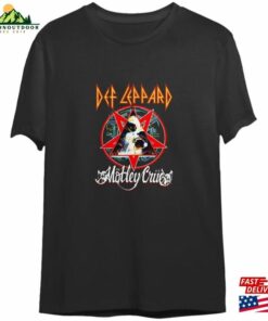 Def Leppard Motley Crue World Tour 2023 Concert Shirt Hoodie Sweatshirt