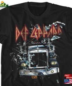 Def Leppard On Through The Glass Black Shirt Classic Sweatshirt