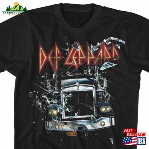 Def Leppard On Through The Glass Black Shirt Classic Sweatshirt