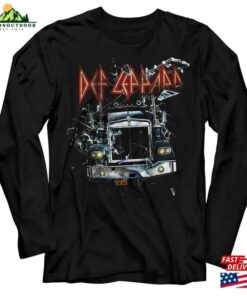 Def Leppard On Through The Glass Black Shirt Classic Sweatshirt 4
