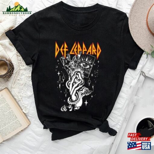 Def Leppard Tour Shirt Merch Fan Gifts Unisex T-Shirt