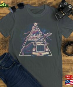 Def Leppard Trucker Logo Adult T Shirt Unisex 3