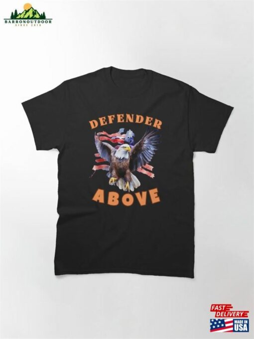 Defender Above Nature Eagle Classic T-Shirt Hoodie