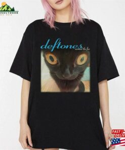 Deftones Around The Fur Cat Band Vtg Black Men Tee Shirt Unisex Hoodie