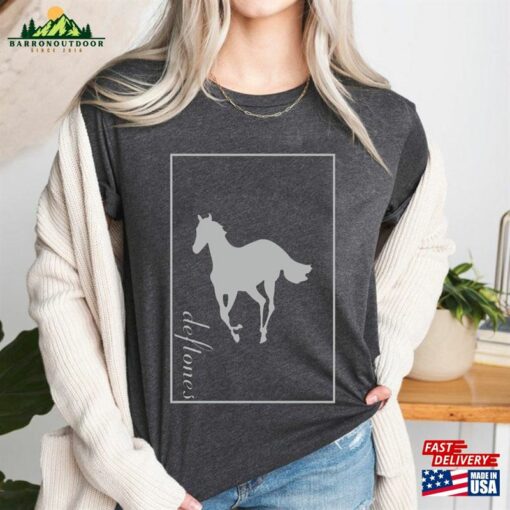 Deftones Around The Fur T-Shirt White Pony Album Shirt Sweatshirt Classic