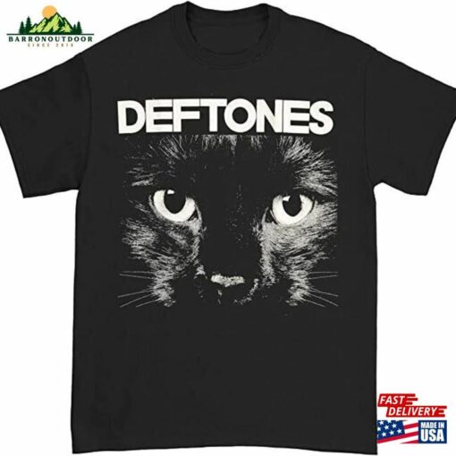 Deftones Mens T-Shirt Officially Licensed Band Merch Boyfriend Tee Classic