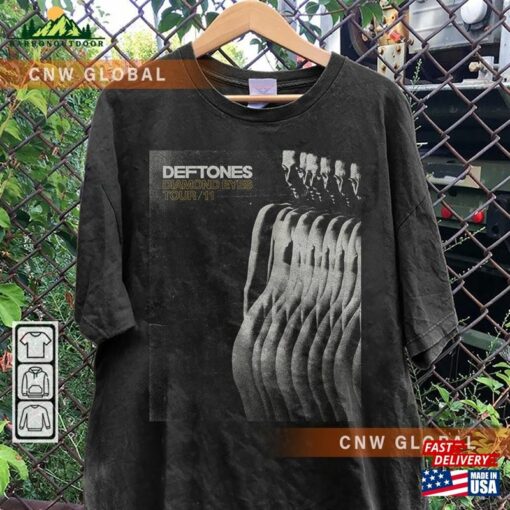 Deftones Music Shirt Diamond Eyes Albums Tee Concert 2023 Merch T-Shirt Hoodie