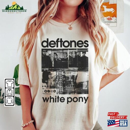 Deftones Music Shirt White Pony Album Tee 3 Tour Concert 2023 Merch Classic Hoodie