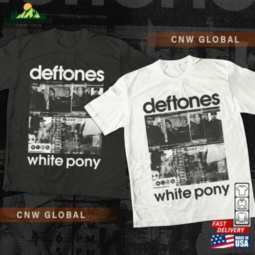 Deftones Music Shirt White Pony Album Tee 3 Tour Concert 2023 Merch Classic Sweatshirt