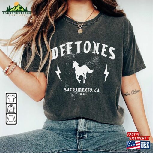 Deftones Music Shirt White Pony Album Tee Tour Concert 2023 Merch Classic Unisex