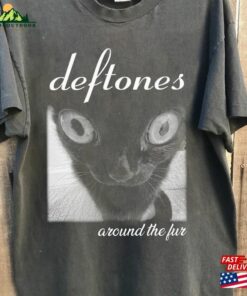 Deftones Rock Shirt Album Around The Fur Band Music Tour 2023 Unisex Sweatshirt