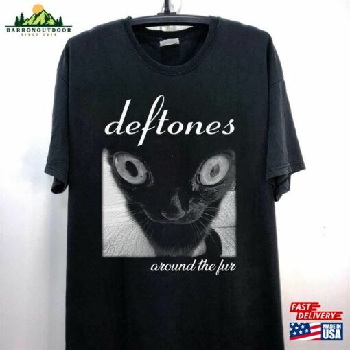 Deftones Rock Shirt Album Around The Fur Band Music Tour 2023 Unisex Sweatshirt