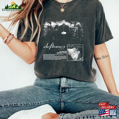 Deftones T-Shirt Around The Fur Shirt Graphic Tee Classic