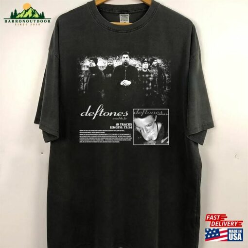 Deftones T-Shirt Around The Fur Shirt Graphic Tee Classic