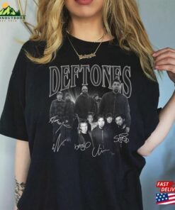 Deftones T-Shirt Signatures Shirt Vintage Tee Classic