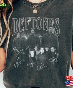 Deftones T-Shirt Signatures Shirt Vintage Tee Classic