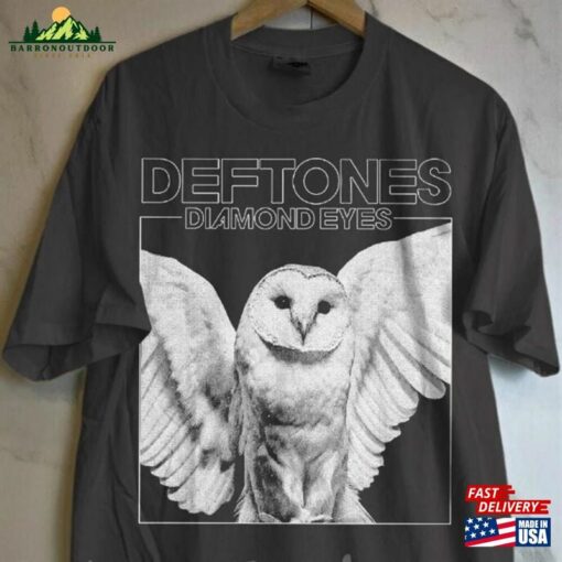 Deftones Tour Rock Band Unisex T-Shirt Merch Diamond Eyes Album Tee Hoodie Sweatshirt