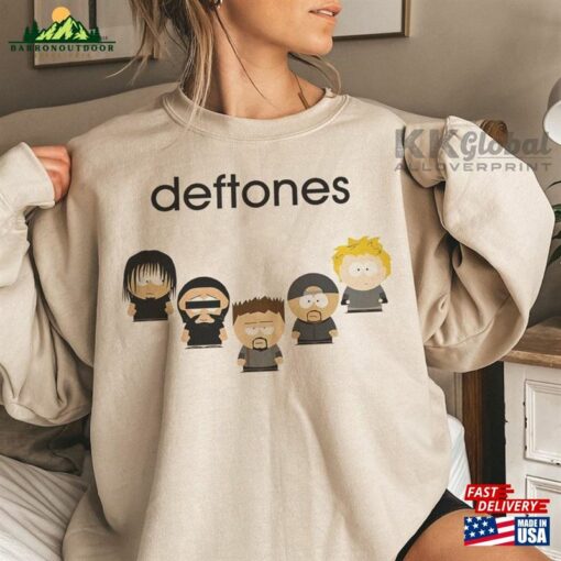 Deftones Unisex T-Shirt Chino Moreno Tee Metal Band Graphic Shirt Sweatshirt