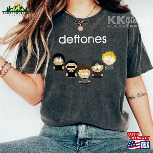 Deftones Unisex T-Shirt Chino Moreno Tee Metal Band Graphic Shirt Sweatshirt