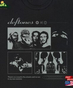 Deftones Vintage Shirt Limited T-Shirt White Pony Unisex Classic 3 Deftones Vintage Shirt Limited T Shirt White Pony Unisex Classic 4