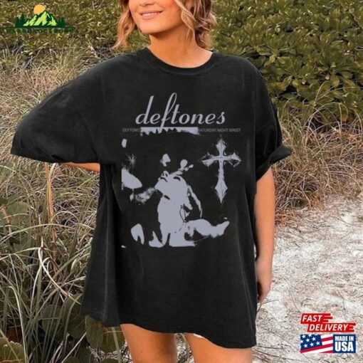 Deftones Vintage Tee Tour Shirt Retro T-Shirt Classic