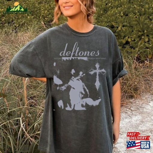 Deftones Vintage Tee Tour Shirt Retro T-Shirt Classic