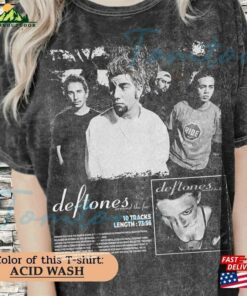 Deftones Vintage Wash Oversized Shirt Sweatshirt T-Shirt 2 Deftones Vintage Wash Oversized Shirt Sweatshirt T Shirt 3