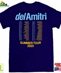 Del Amitri 2023 Drunk In Glasgow Concert Double Sides Unisex Tee Shirt Rock Hoodie