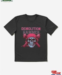 Demolition Hammer Red Model Active T-Shirt Hoodie Sweatshirt