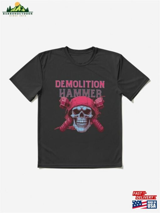 Demolition Hammer Red Model Active T-Shirt Hoodie Sweatshirt