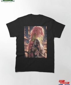 Demon Slayer Kimetsu No Yaiba Christmas Ethereal Enchantment Mitsuri’s Anime Temple Girl Waifu Classic T-Shirt Sweatshirt