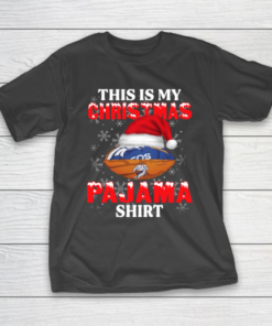 Denver Broncos This Is My Christmas Pajama Shirt NFL T-Shirt