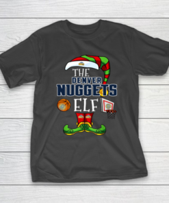 Denver Nuggets Christmas ELF Funny NBA T-Shirt