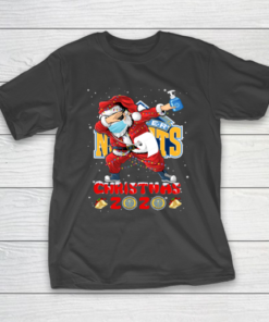 Denver Nuggets Funny Santa Claus Dabbing Christmas 2020 NBA T-Shirt